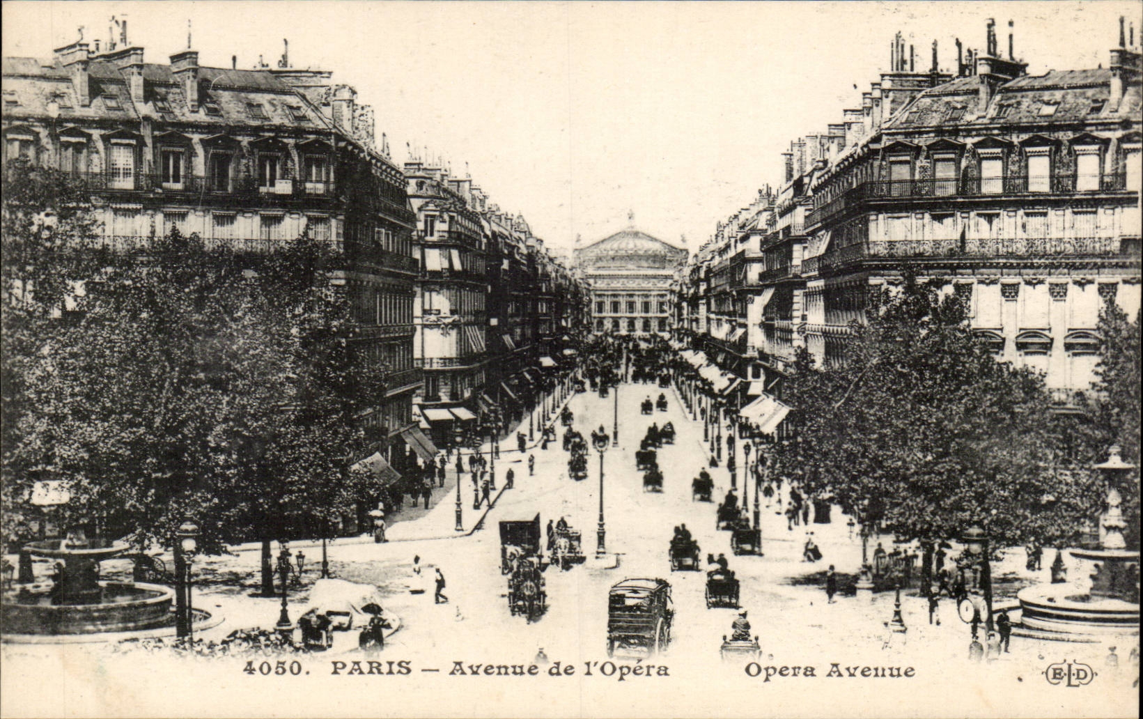 Paris CPA Which occurred of the Opera