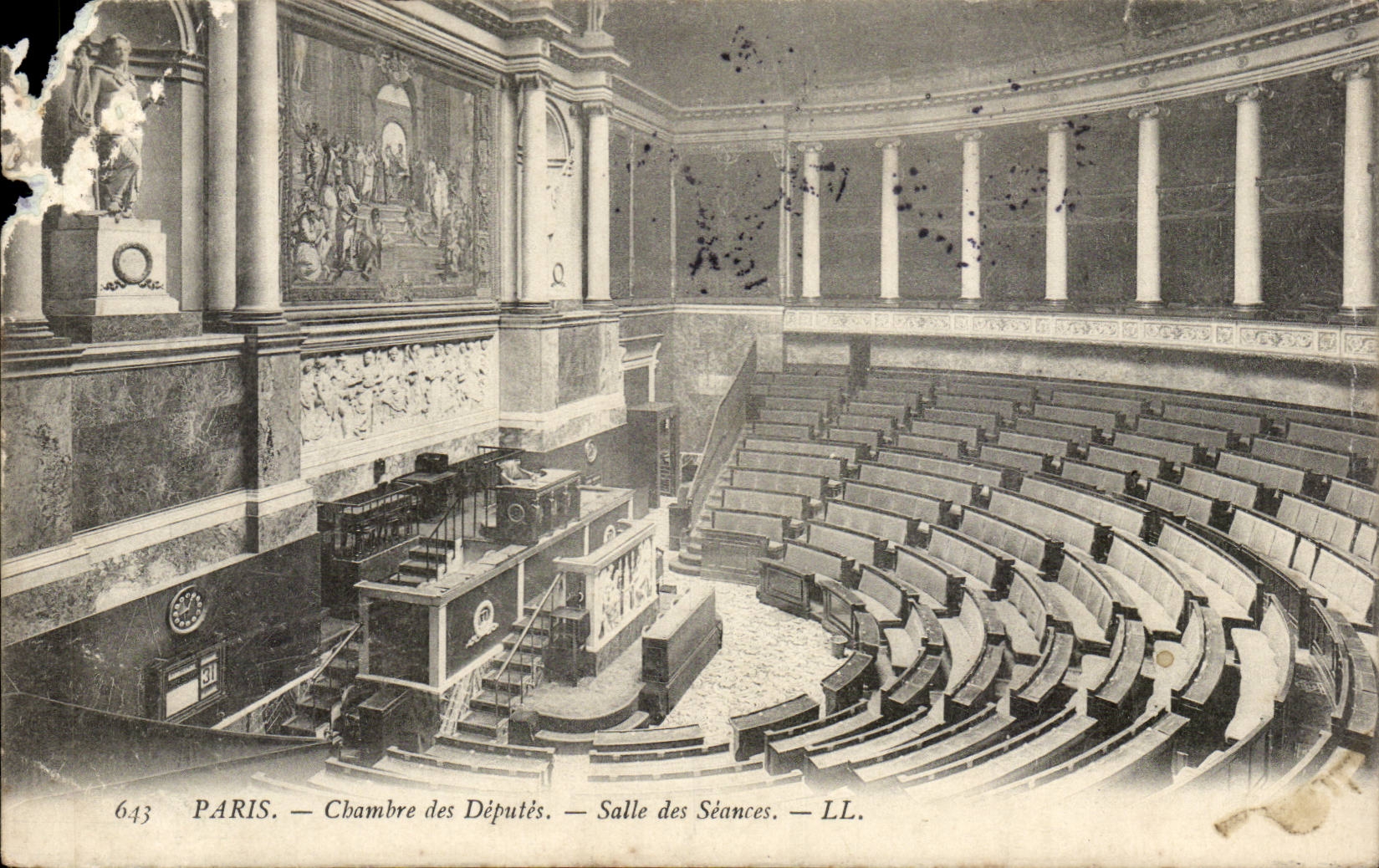 Paris CPA House of Commons Room of the meetings