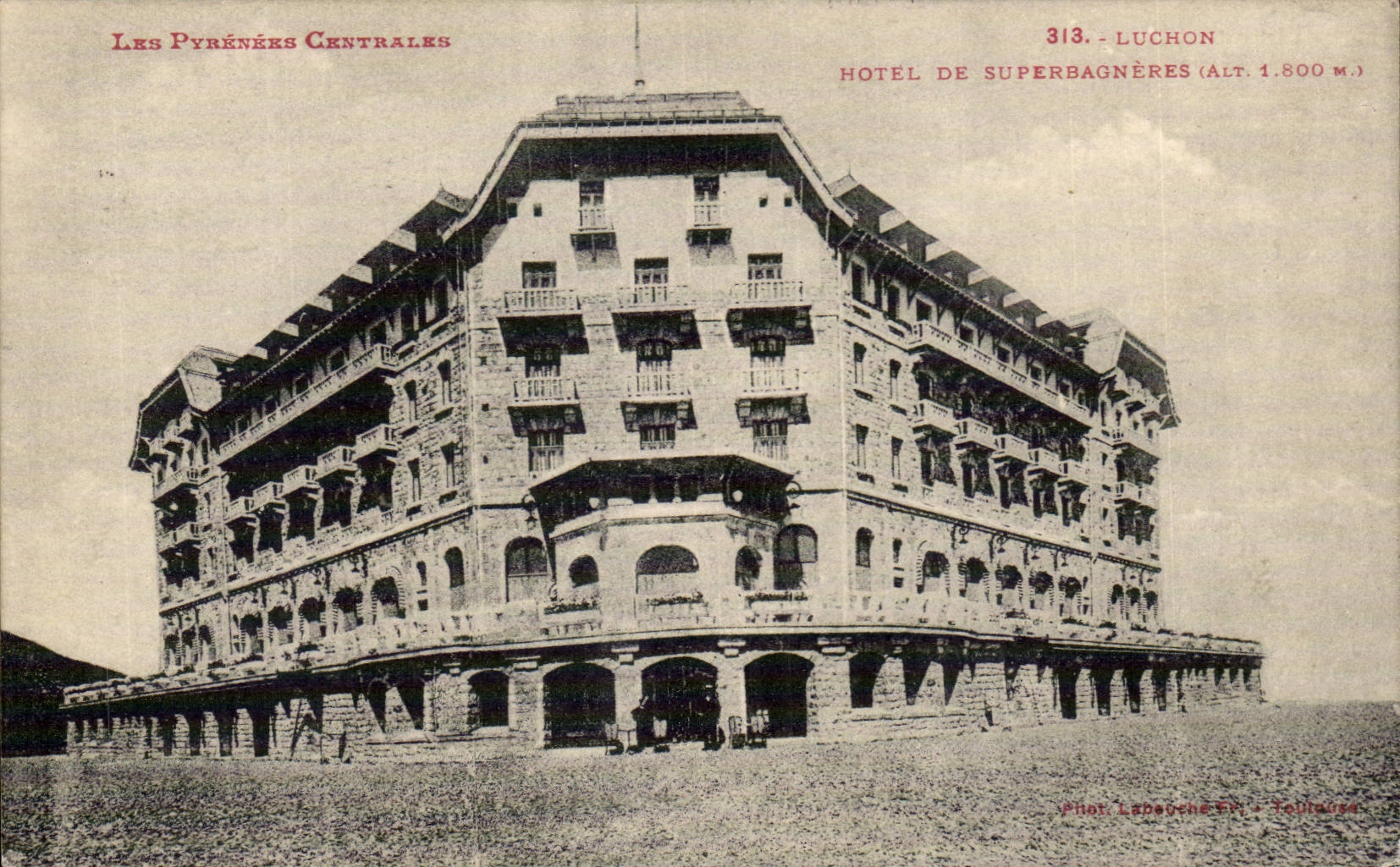 CPA Luchon Hotel von Superbagneres