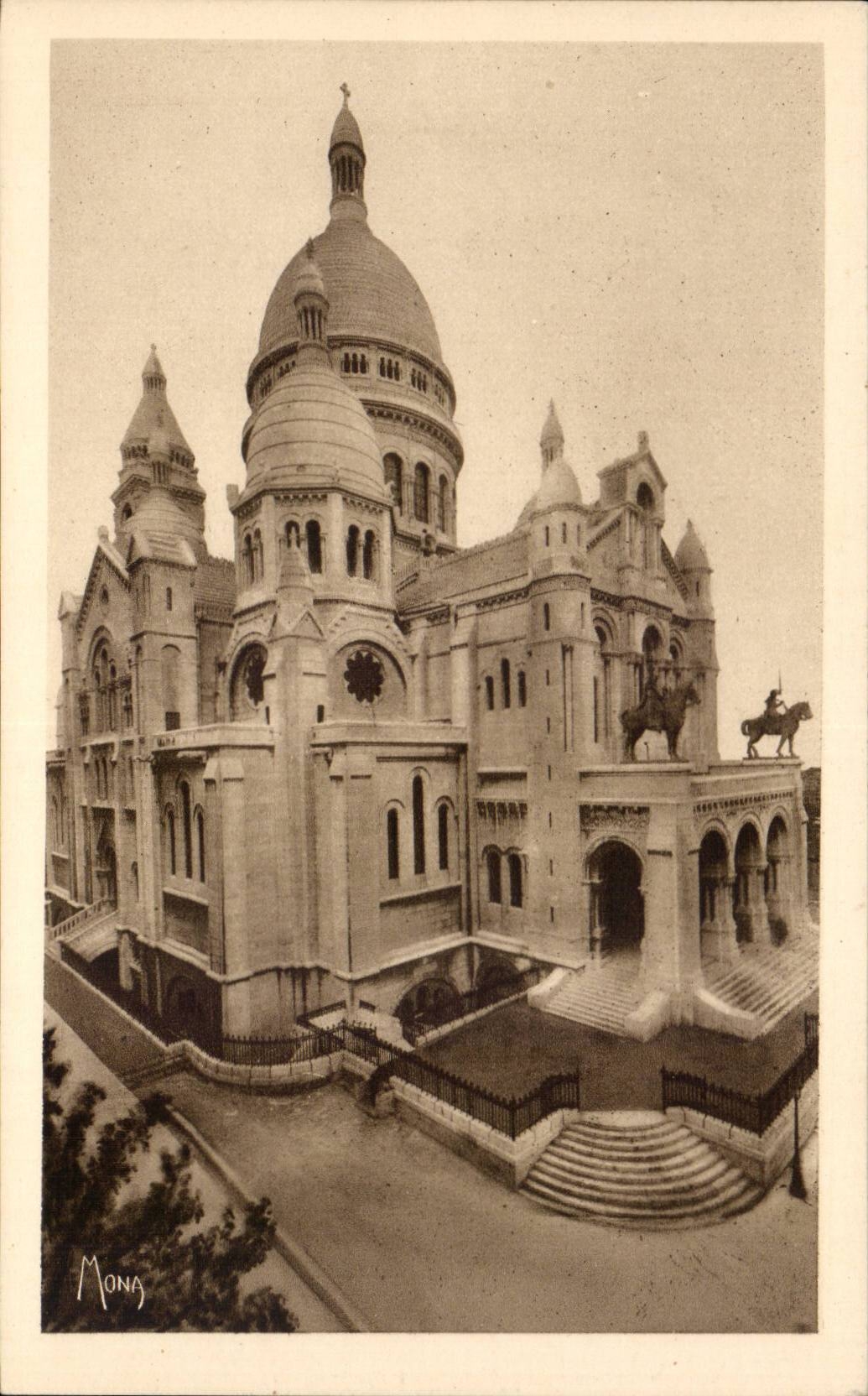 Paris CPA Sacre Coeur Montmartre