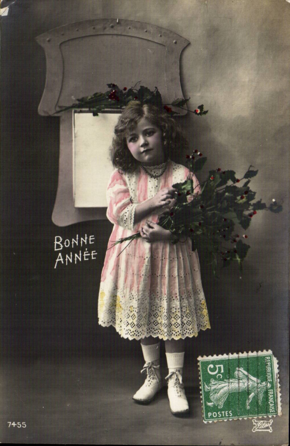 CPA Fantasy Child Happy New Year