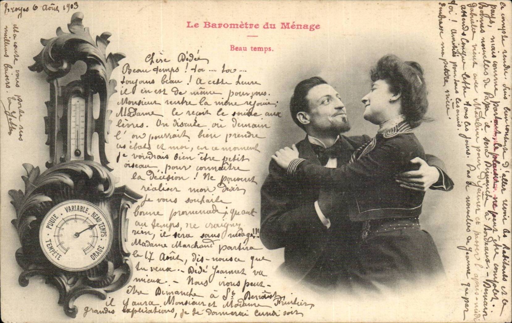 CPA Fantasy Woman the barometer of the household