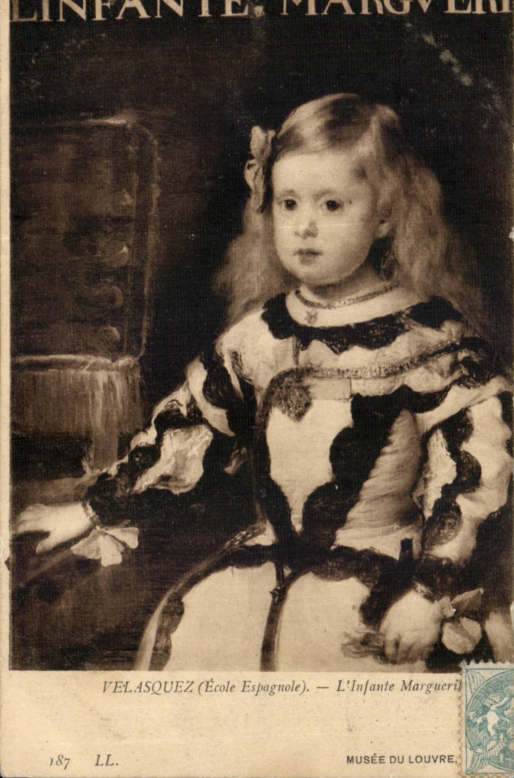 CPA Velasquez L'infante Marguerite