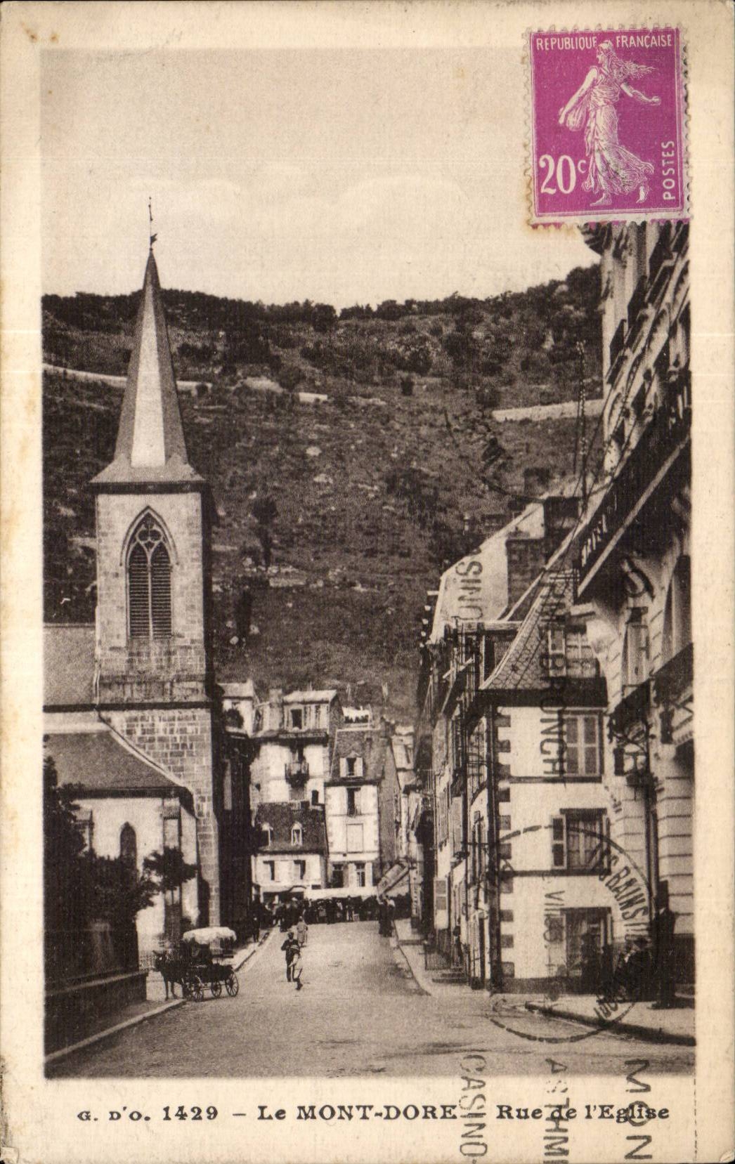 The Mount Gilds - Street of the Church - CPA