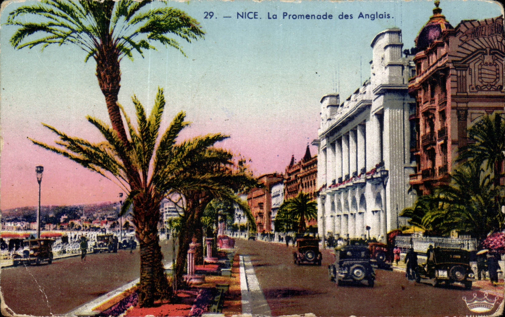 Nice - Walk of the English - CPA