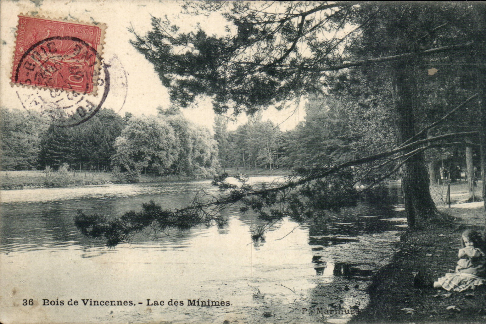 Paris - 12 - Bois de Vincennes - Lac des Minimes - Enfant - CPA