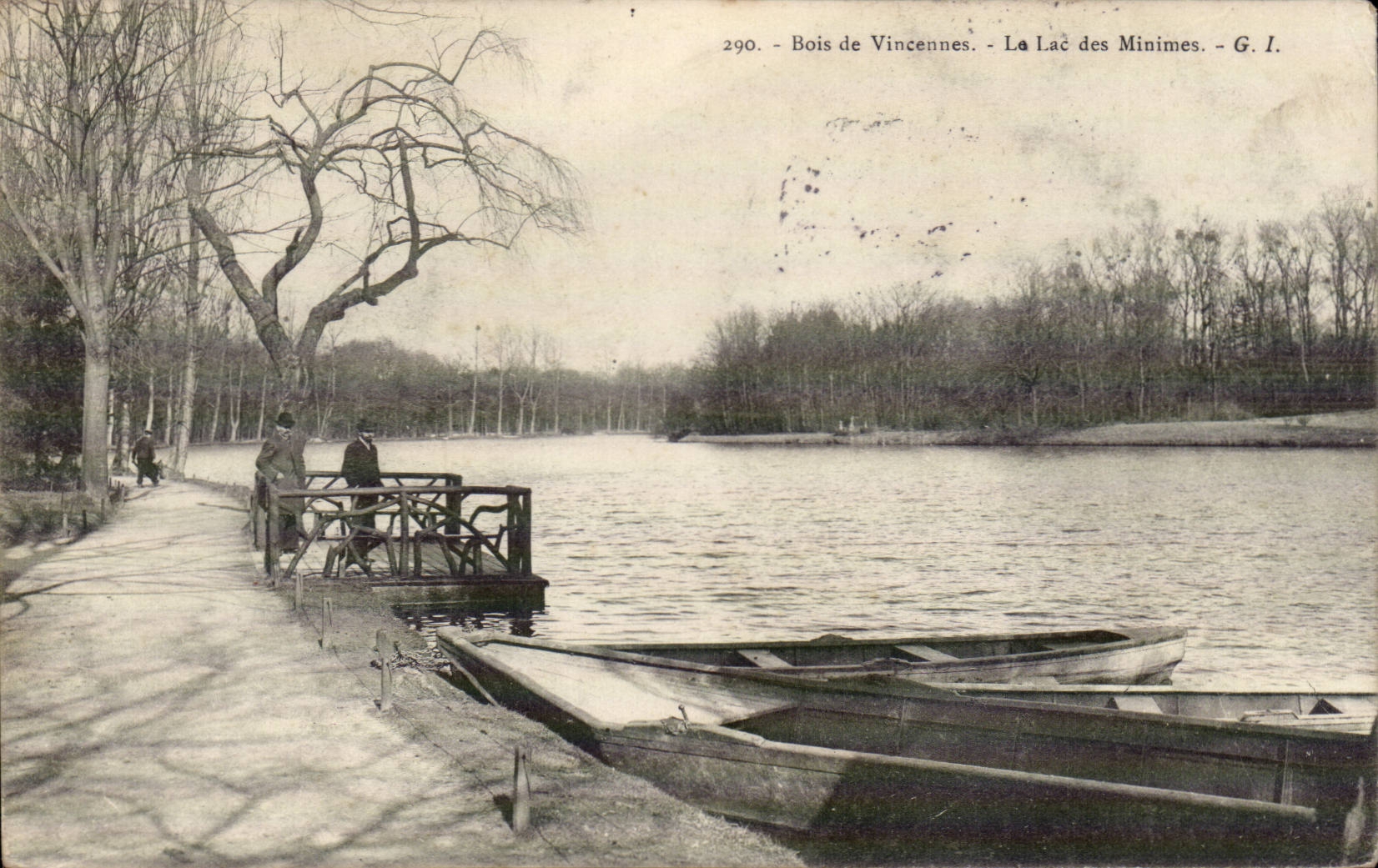 Paris - 12 - Bois de Vincennes - Lac des Minimes - CPA