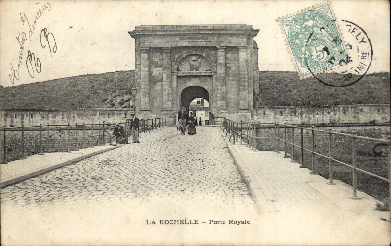 La Rochelle - konigliches Gatter - CPA