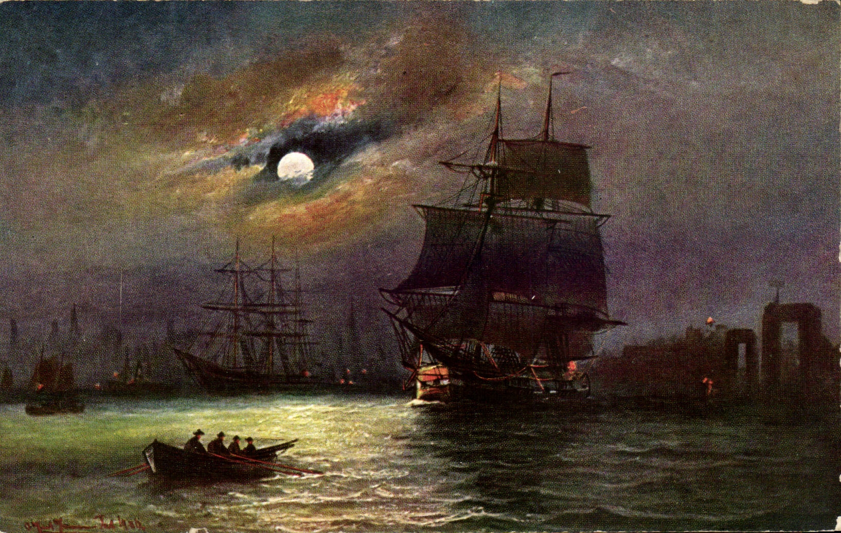 Boats - Sailing ship - Sailboat - CPA