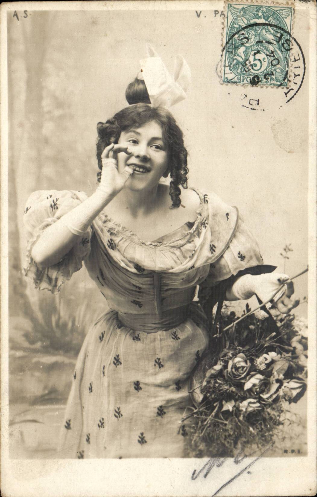 Fantasy - Woman - Woman biting her thumb - CPA