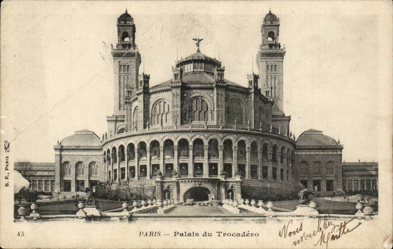 Paris - 16 - Le Trocadero - CPA