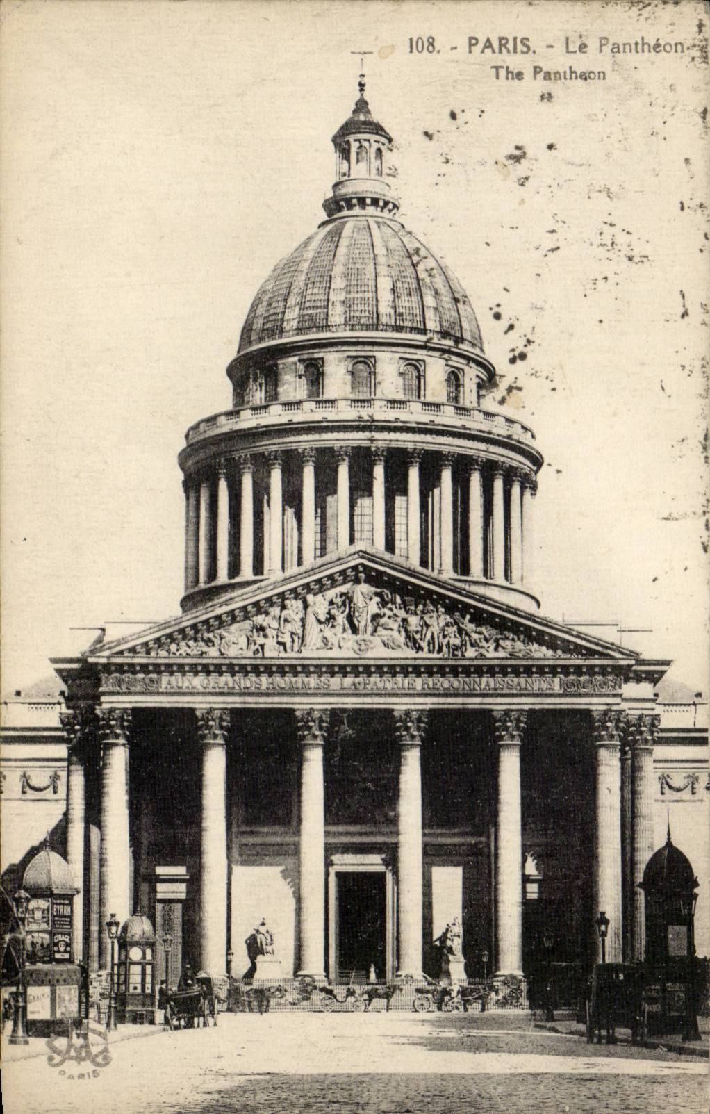 Paris - 5 - the Pantheon - CPA