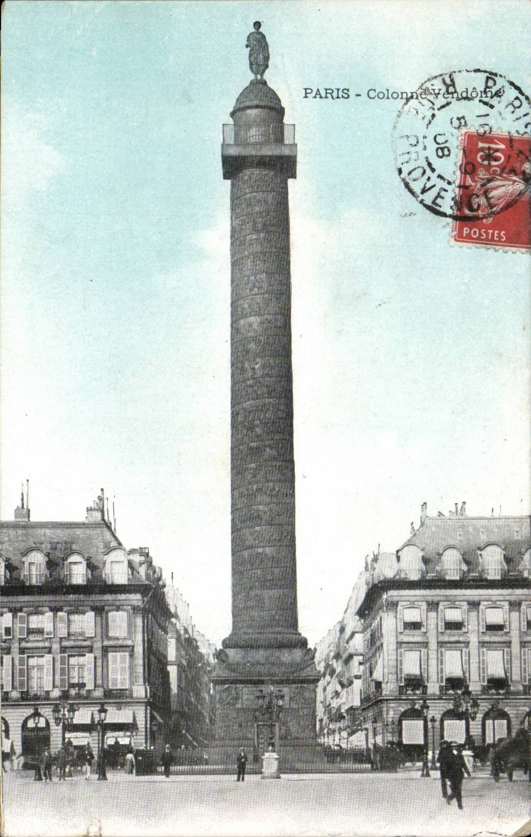 Paris - 1 - Colonne Vendome - CPA 