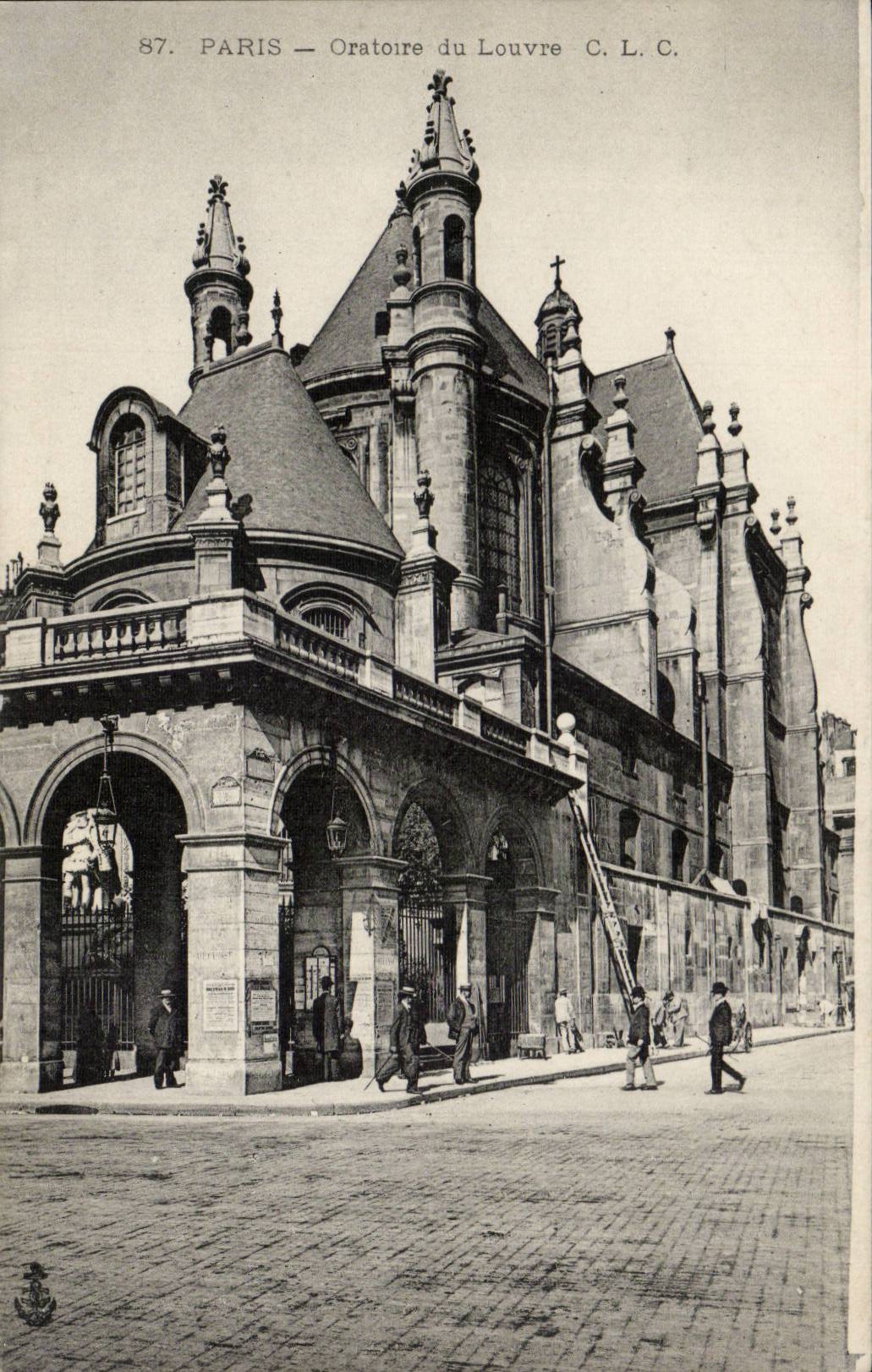 Paris - 1 - Oratoire du Louvre - CPA