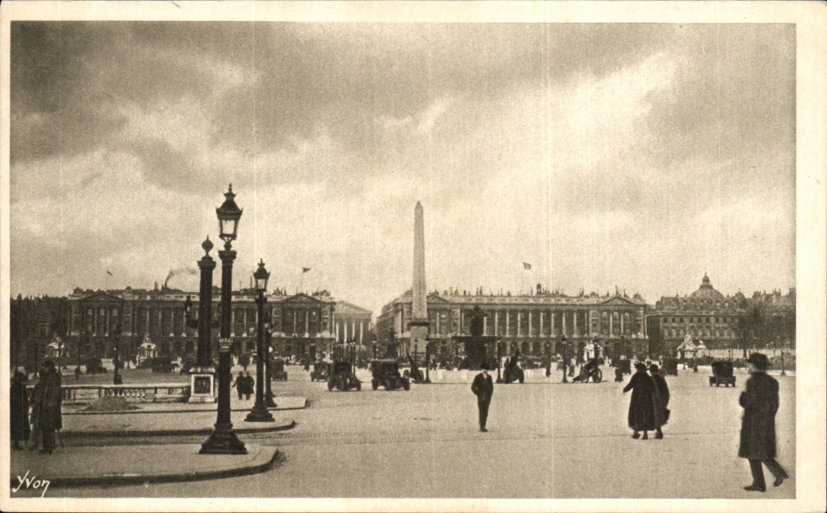 Paris - 8 - Place of the Harmony - CPA