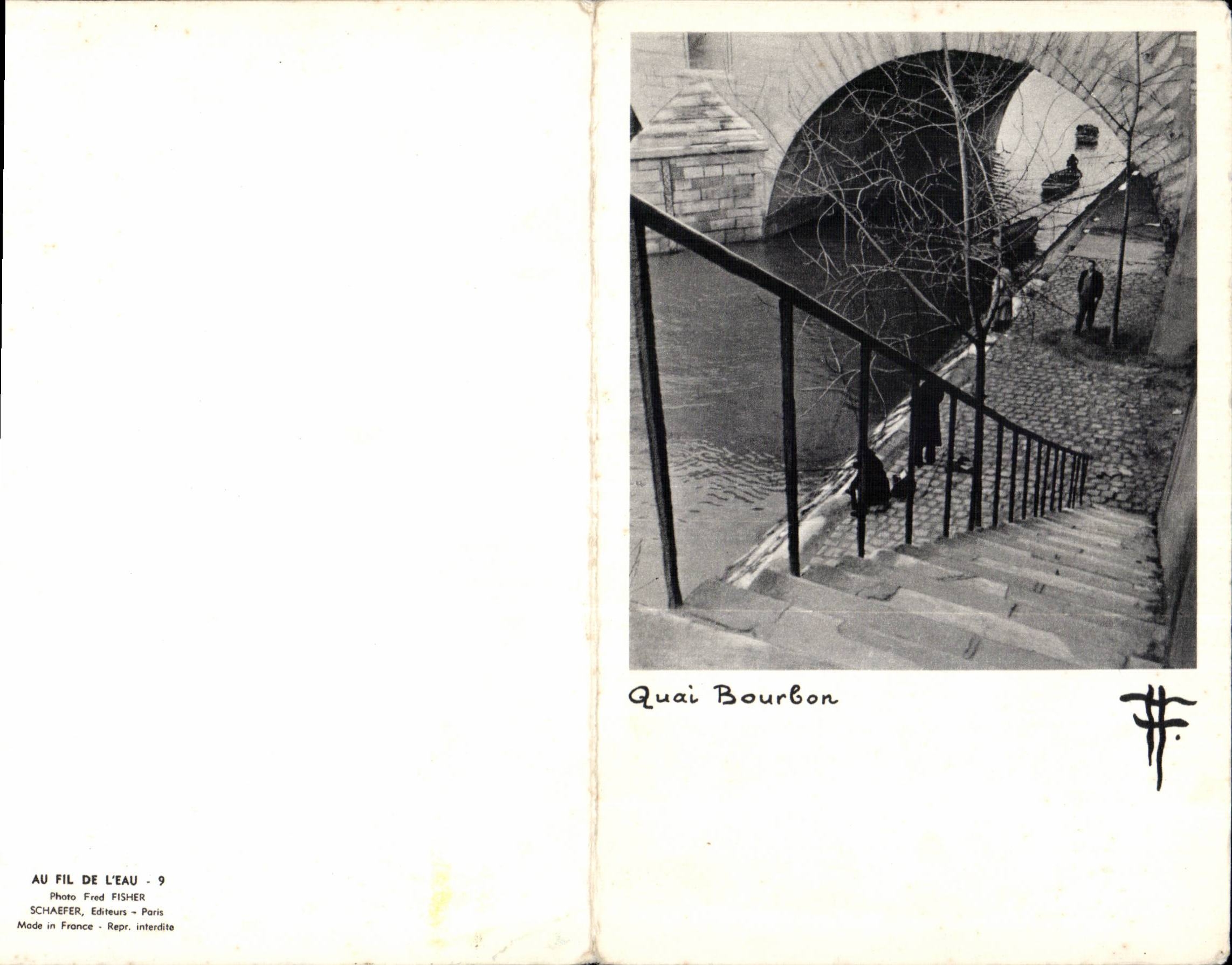 Paris - 1 - Quai Bourbon - CPA