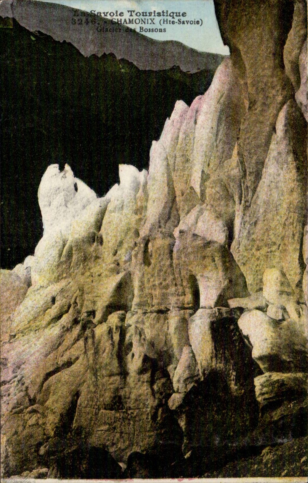 CPA Chamonix Glacier des Bossons