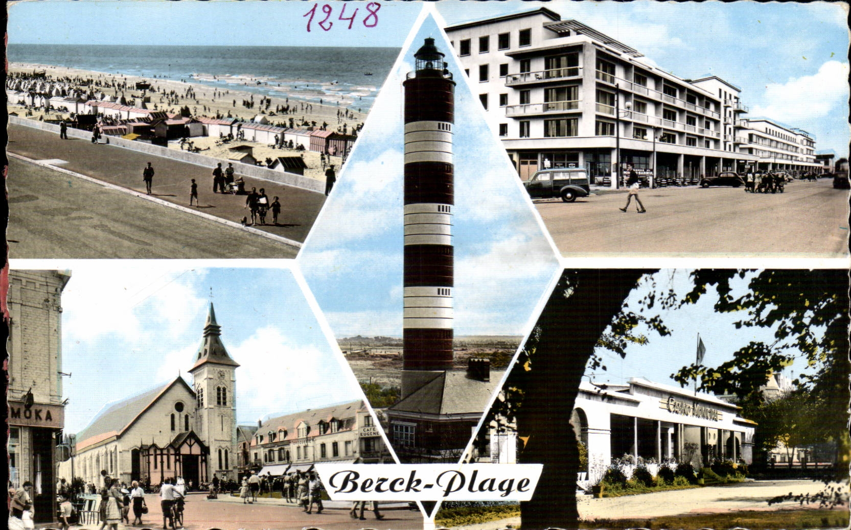 CPA Berck beach