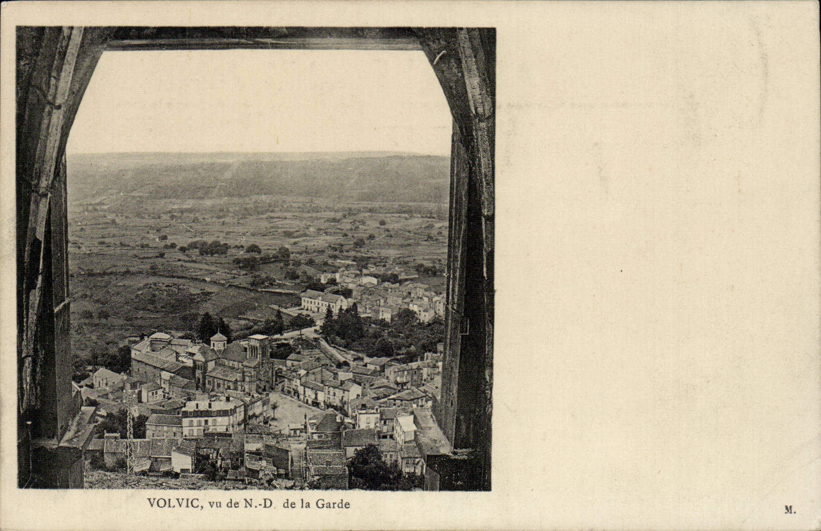 CPA Volvic Seen of ND of the Guard