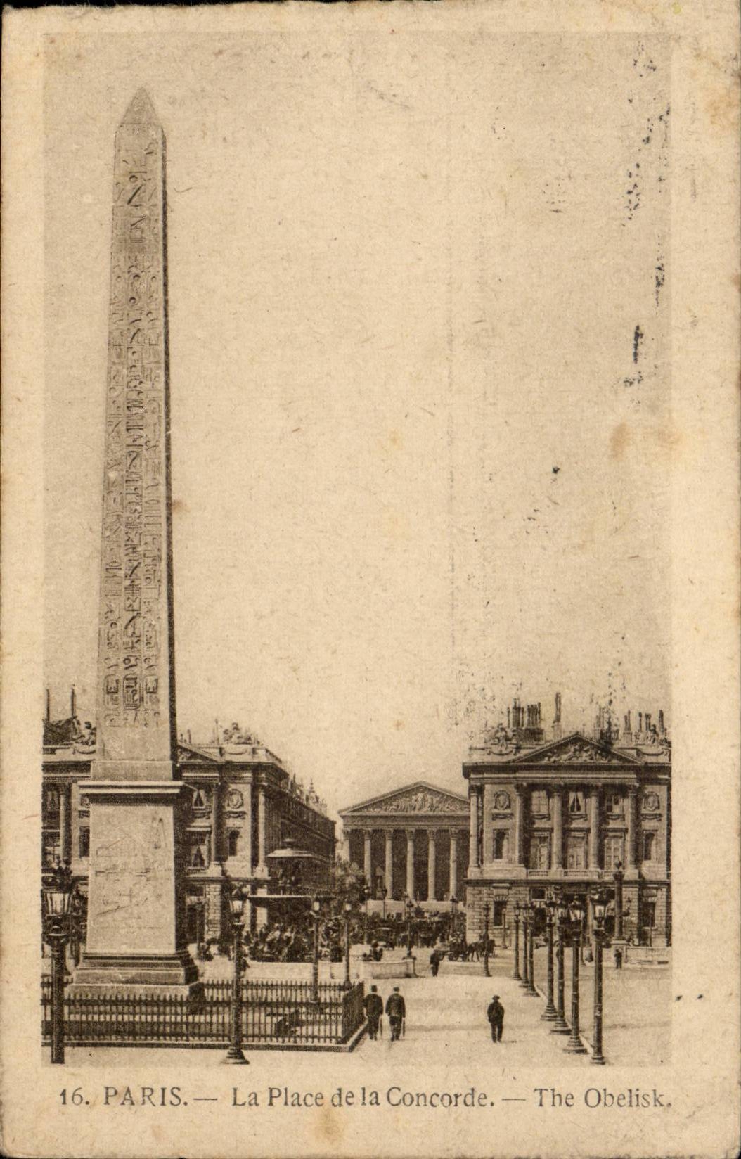 Paris - 8 - Place of the Harmony - CPA