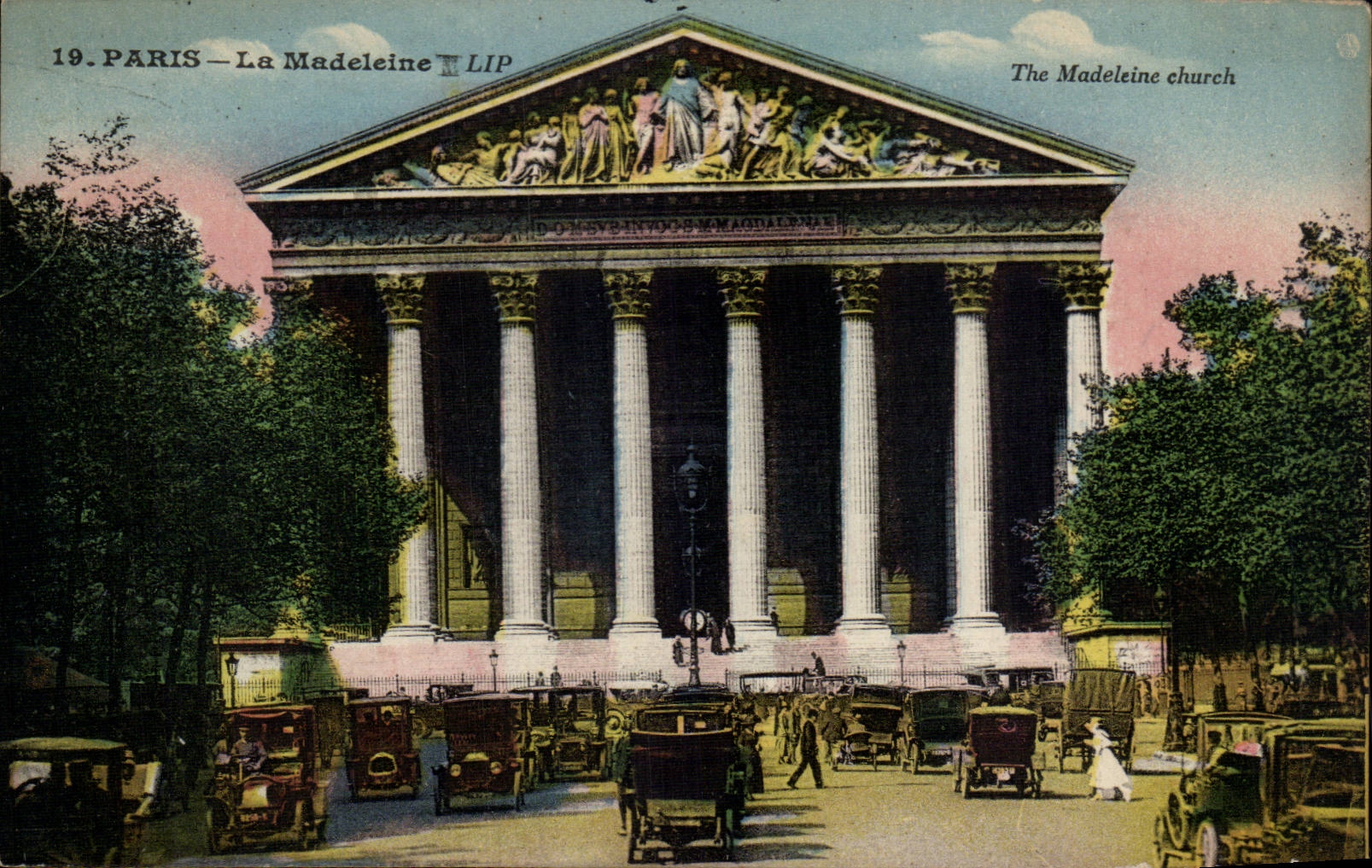 Paris - 8 - the Madeleine - CPA