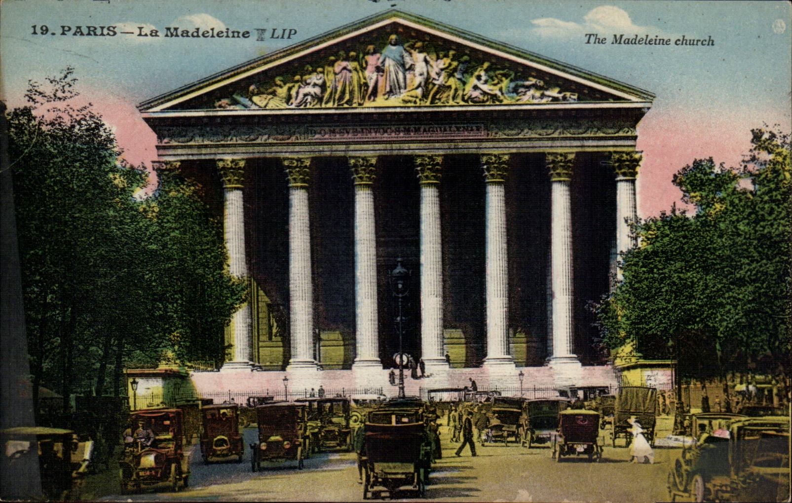 Paris - 8 - the Madeleine - CPA