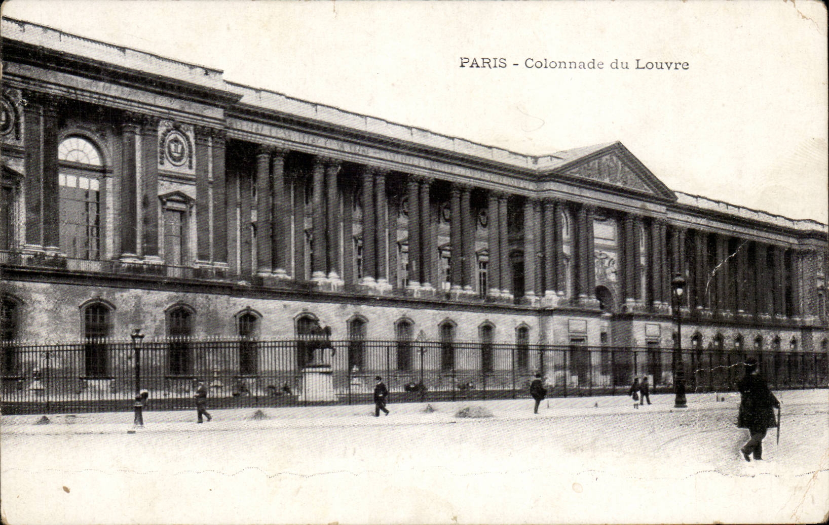 Paris - 1 - Colonnade du Louvre - CPA