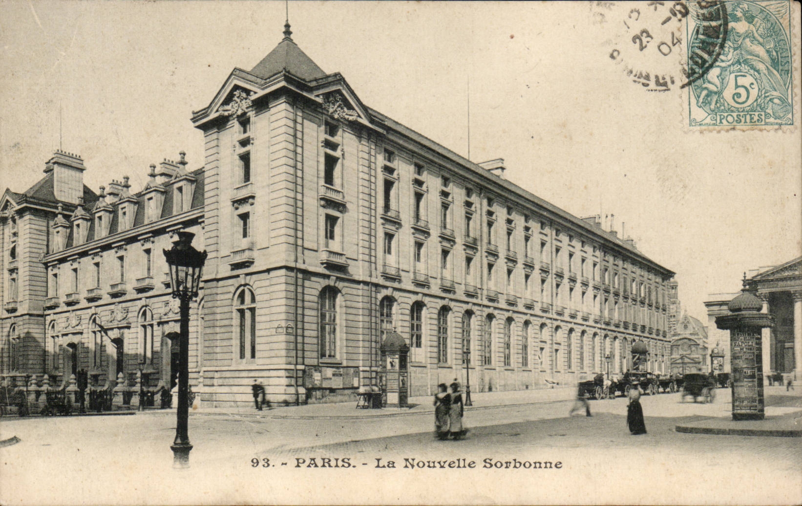 Paris - 5 - the Sorbonne News - CPA