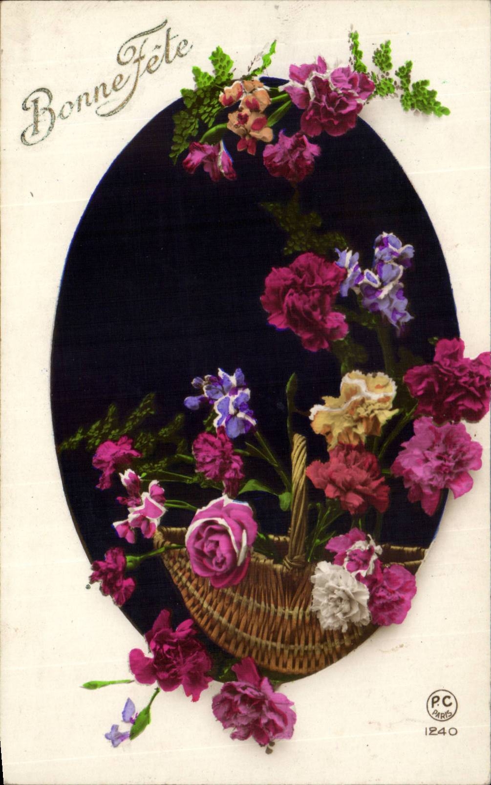 Festivals - Good Festival - Flowers - Flowers - CPA