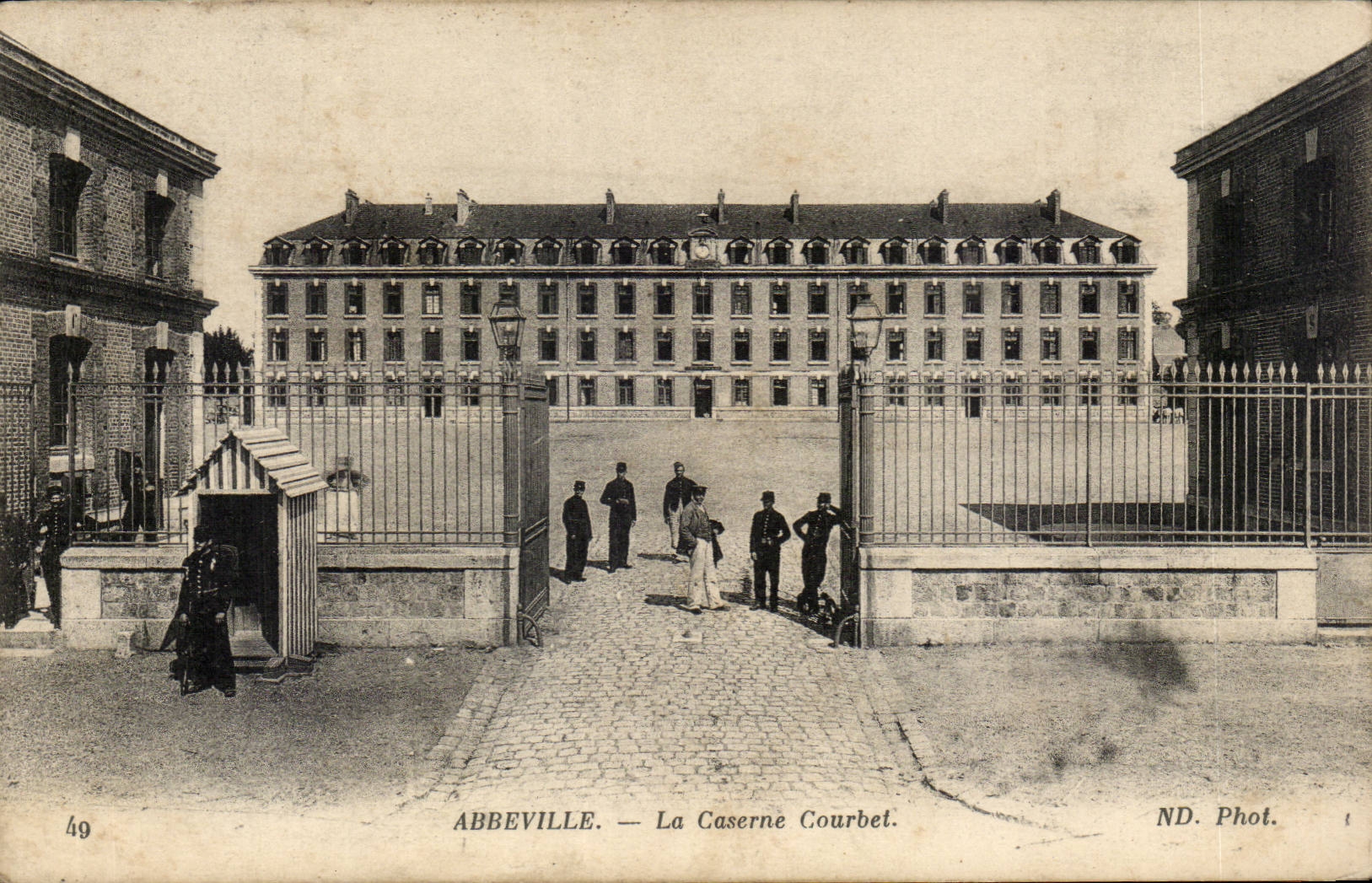 Abbeville - the Barracks Billhook - CPA