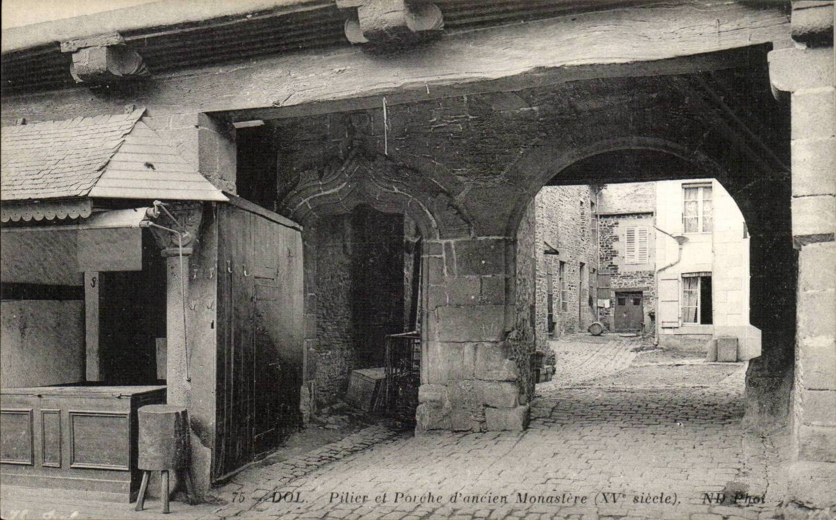 Fraud - Porch of old Monastery - CPA