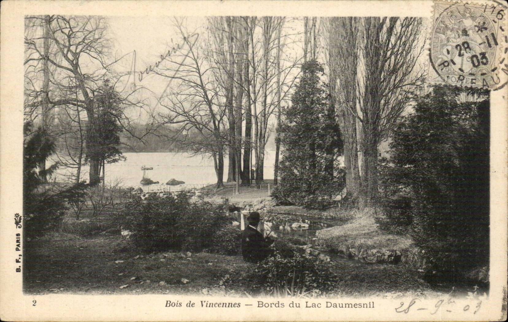 Paris - 12 - Bois de Vincennes - Lac Daumesnil - CPA