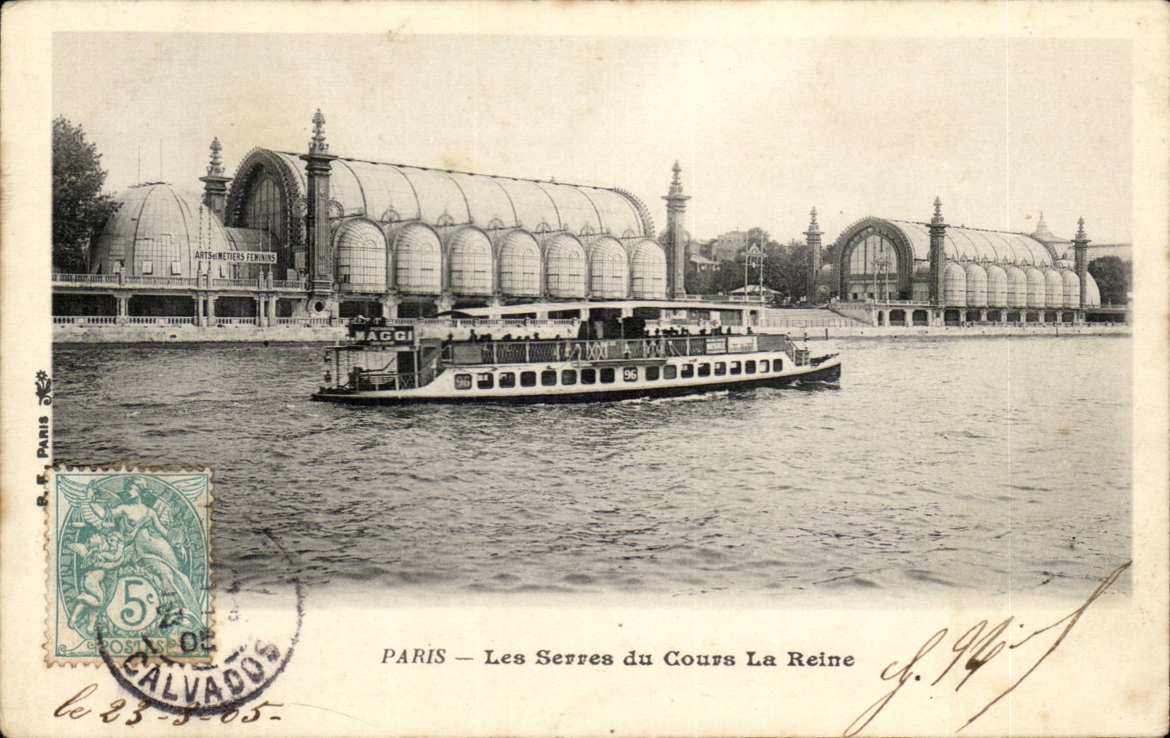 Paris -1 - Les Serres du Cours la Reine - CPA