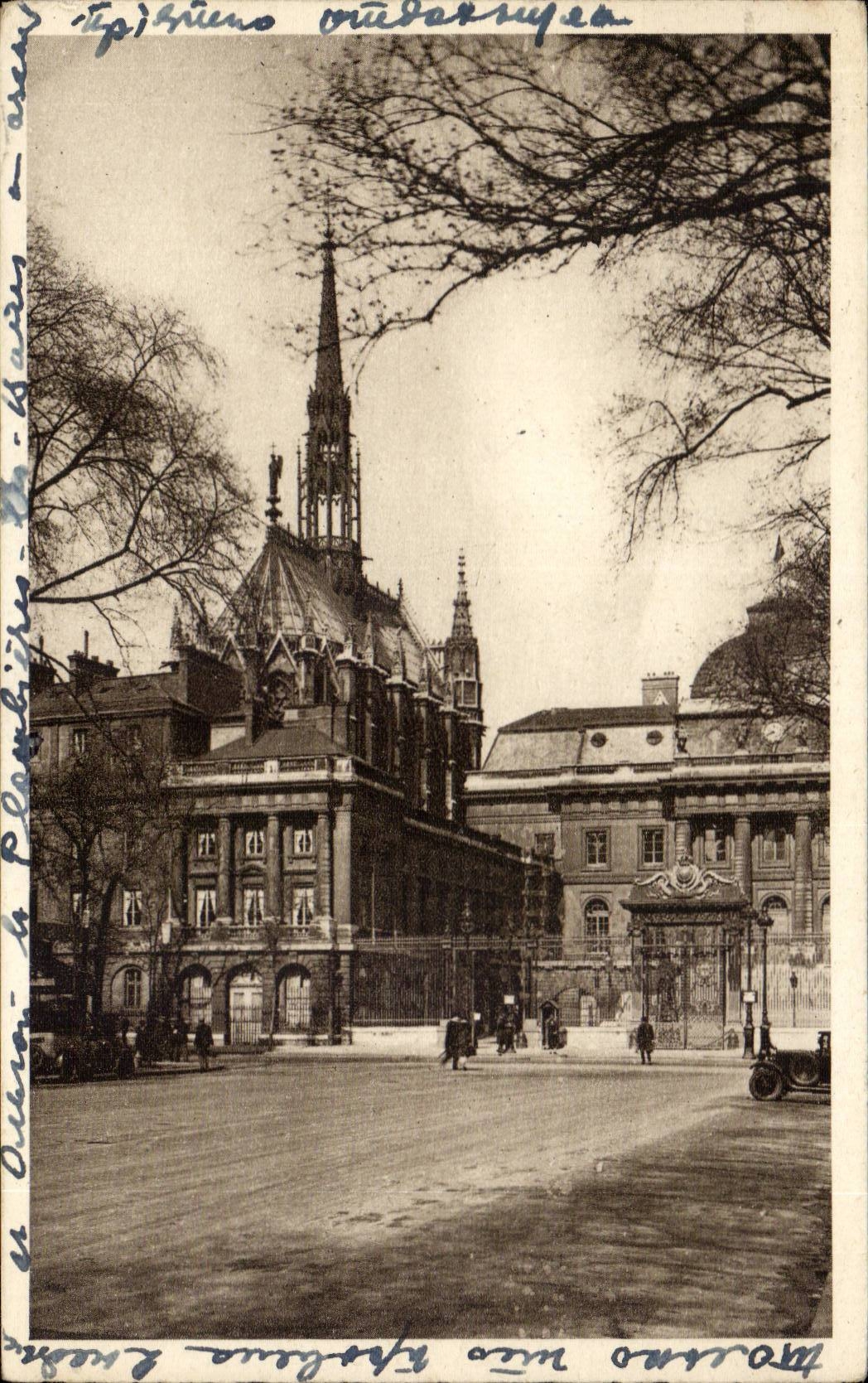 Paris - 1 - Palais de Justice et Sainte Chapelle CPA