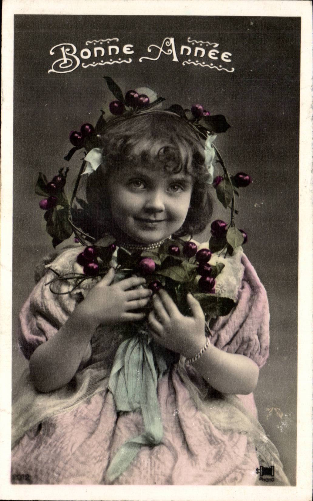 Fantasy - Child - Child with pretty eyes - CPA