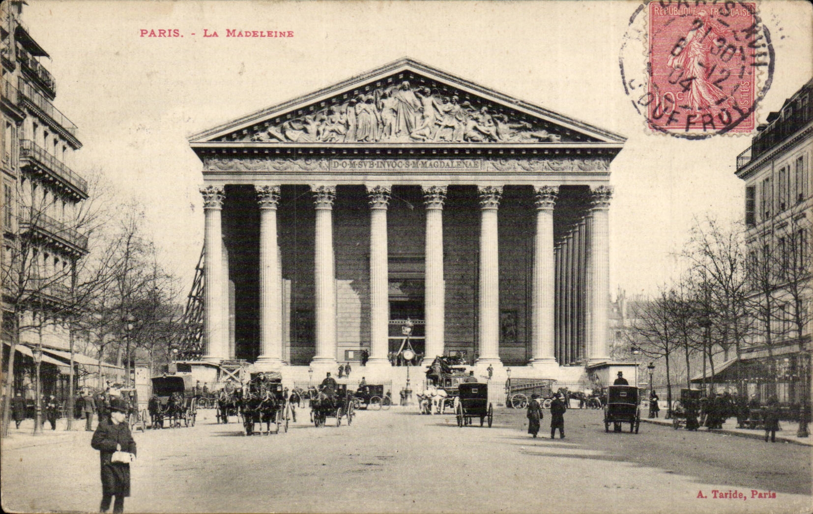 Paris - 8 - the Madeleine - CPA