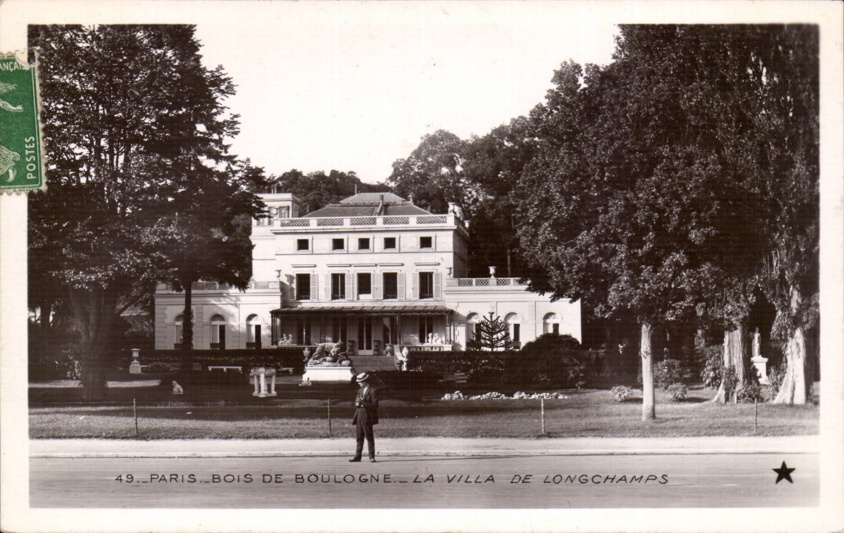 Paris - 16 - Bois de Boulogne -La Villa de Longchamps - CPA