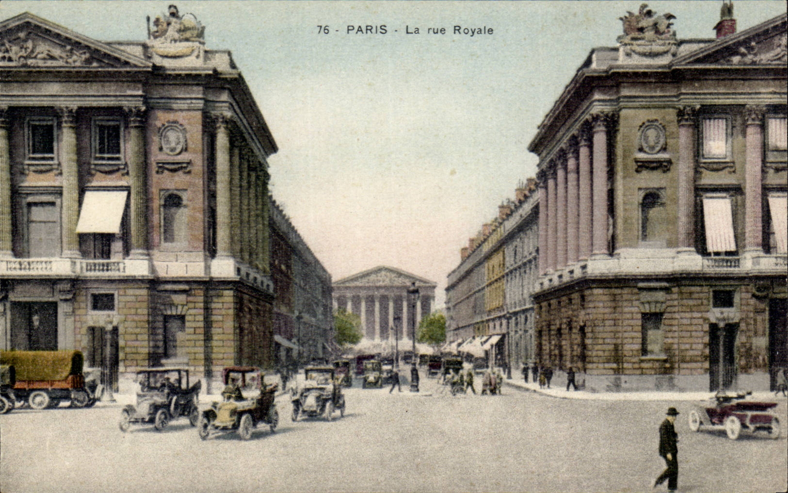 Paris - 1 - La Rue Royal - CPA