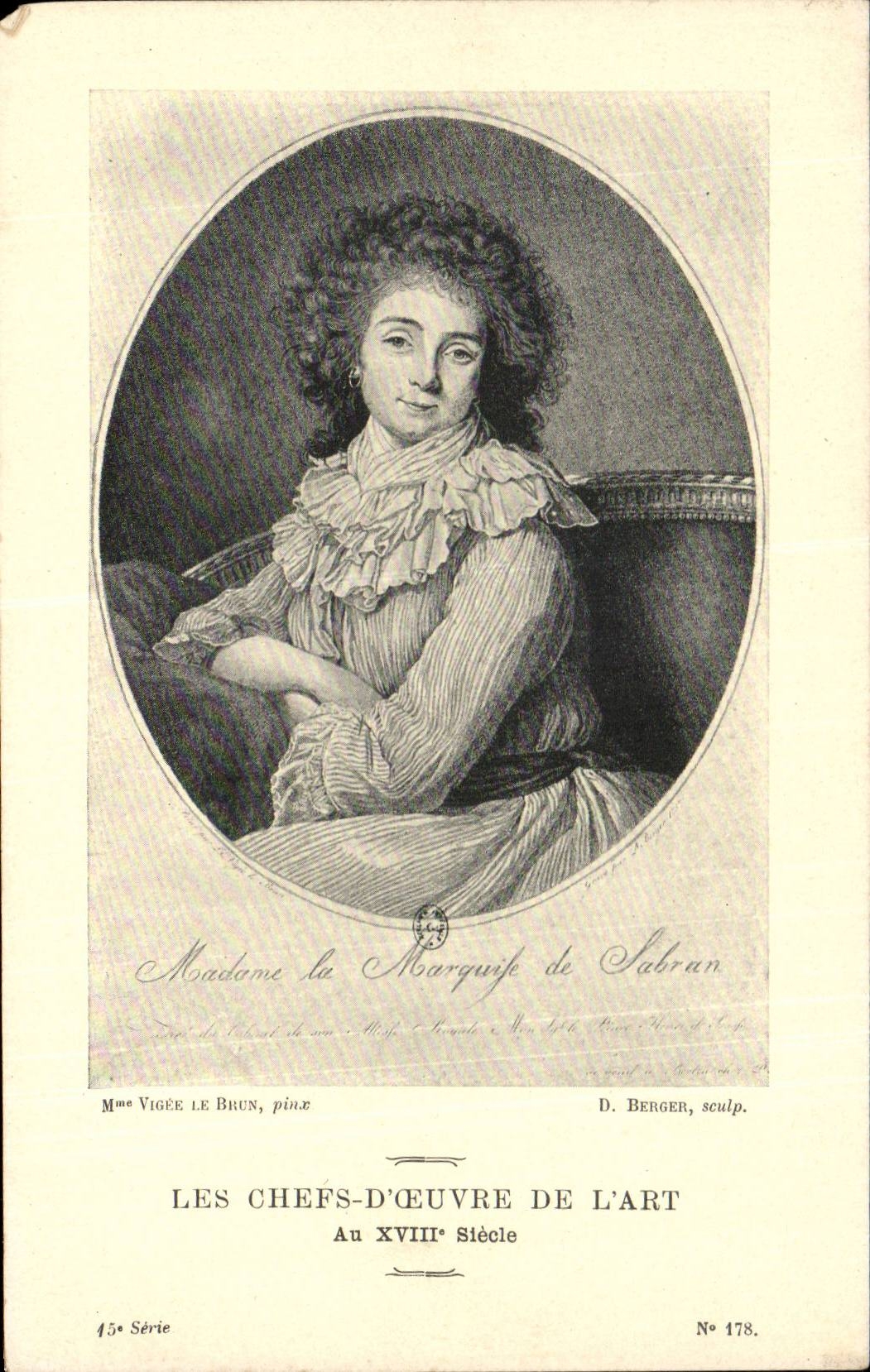 Arts - Tableaux - Les Chefs d'Oeuvre de l'Art - CPA 