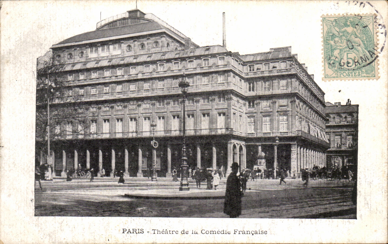 Paris - Theatre de la Comedie Francaise - CPA