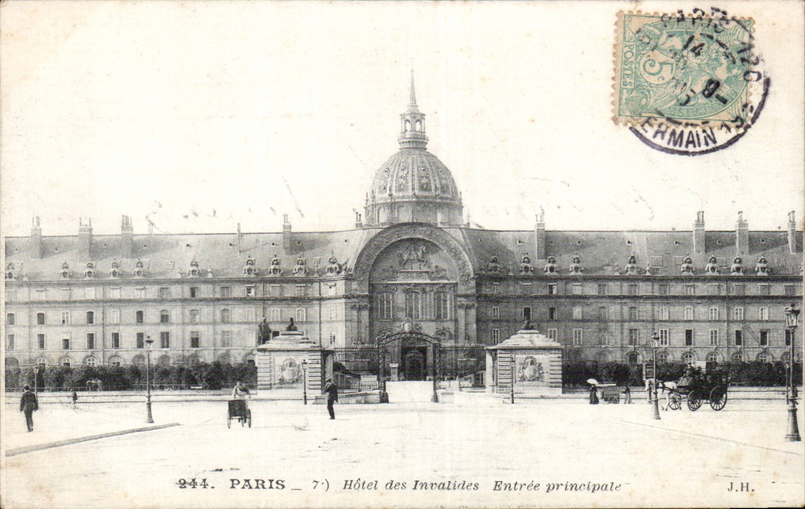 Paris - 7 - Hotel of Invalides - CPA