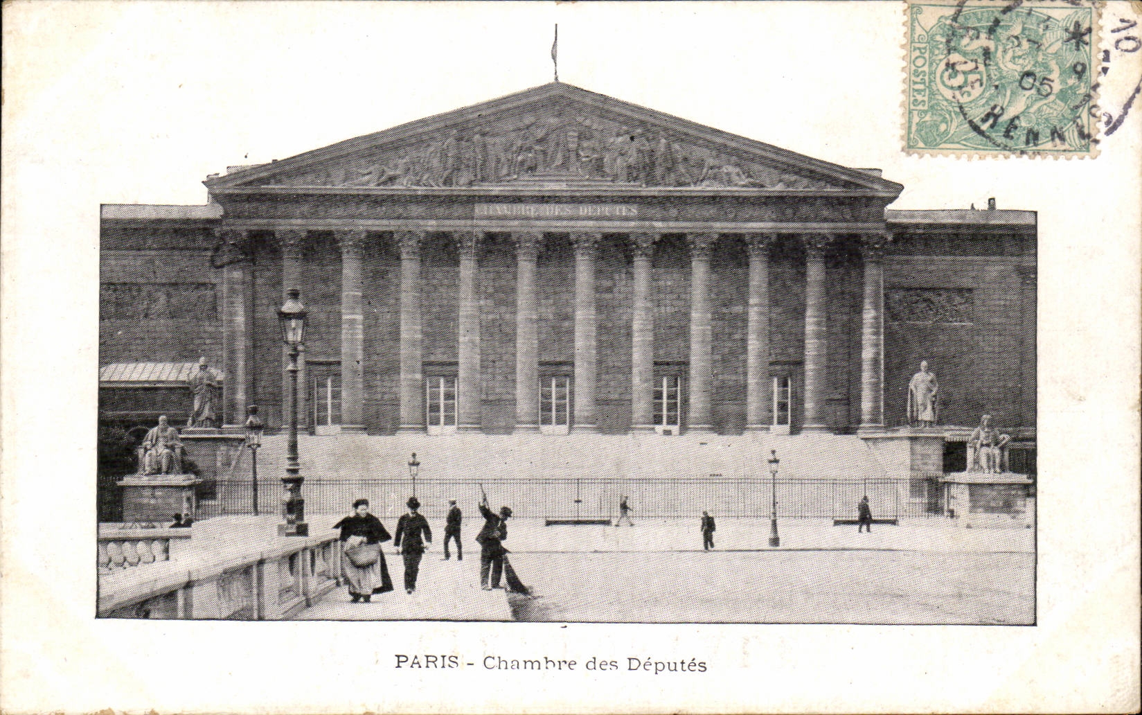 Paris - 1 - Chambre des Deputes - CPA