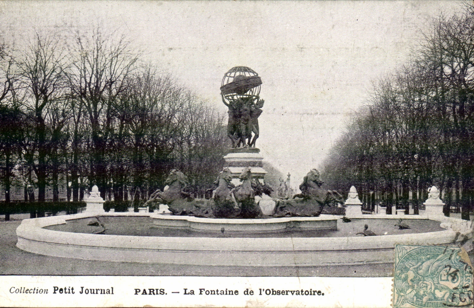 Paris - 6 - Garden of Luxembourg - Carpeaux Fountain - CPA