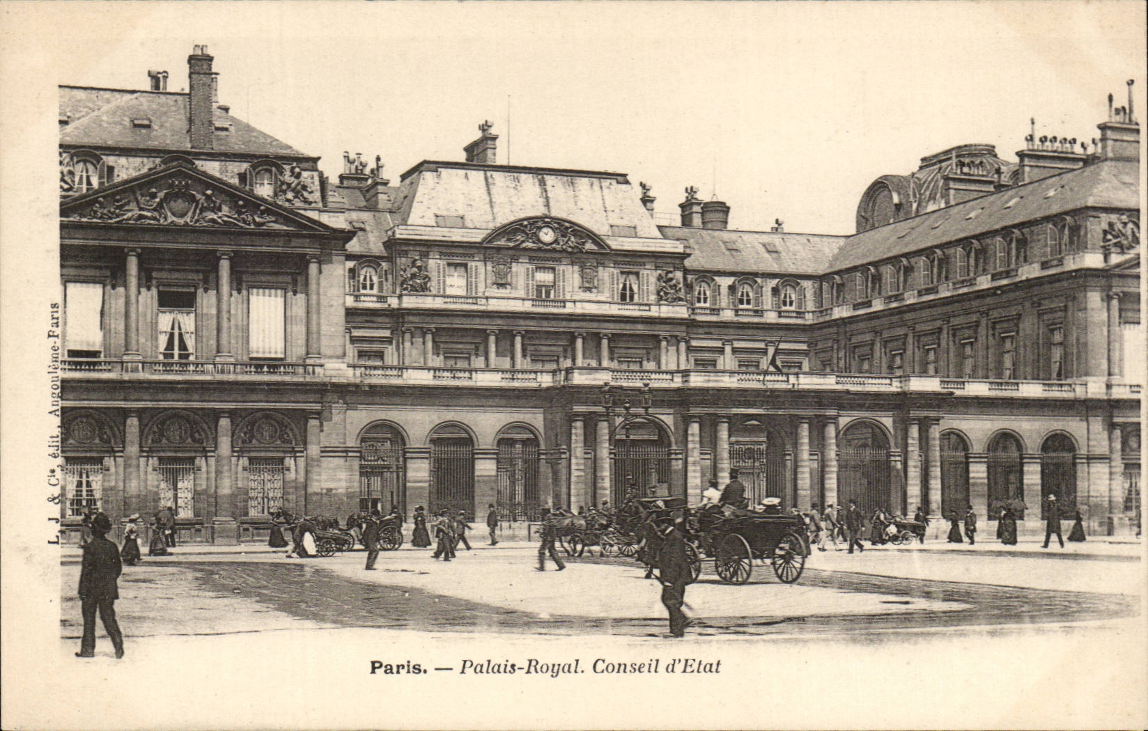 Paris - 1 - Palais Royal - Conseil d'Etat - CPA -
