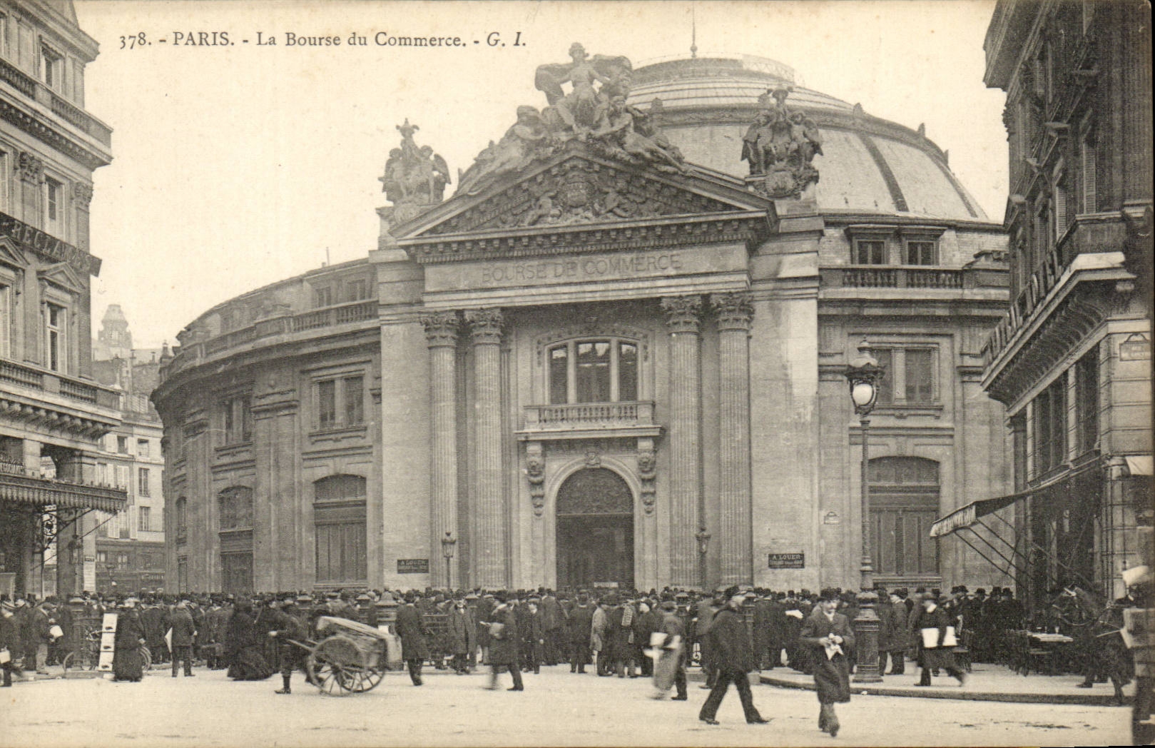 Paris - 1 - La Bourse du Commerce - CPA -