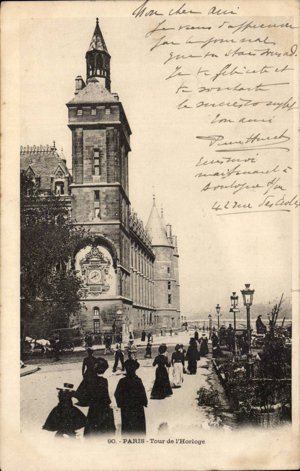Paris - 12 - Tour de l'Horloge - CPA -