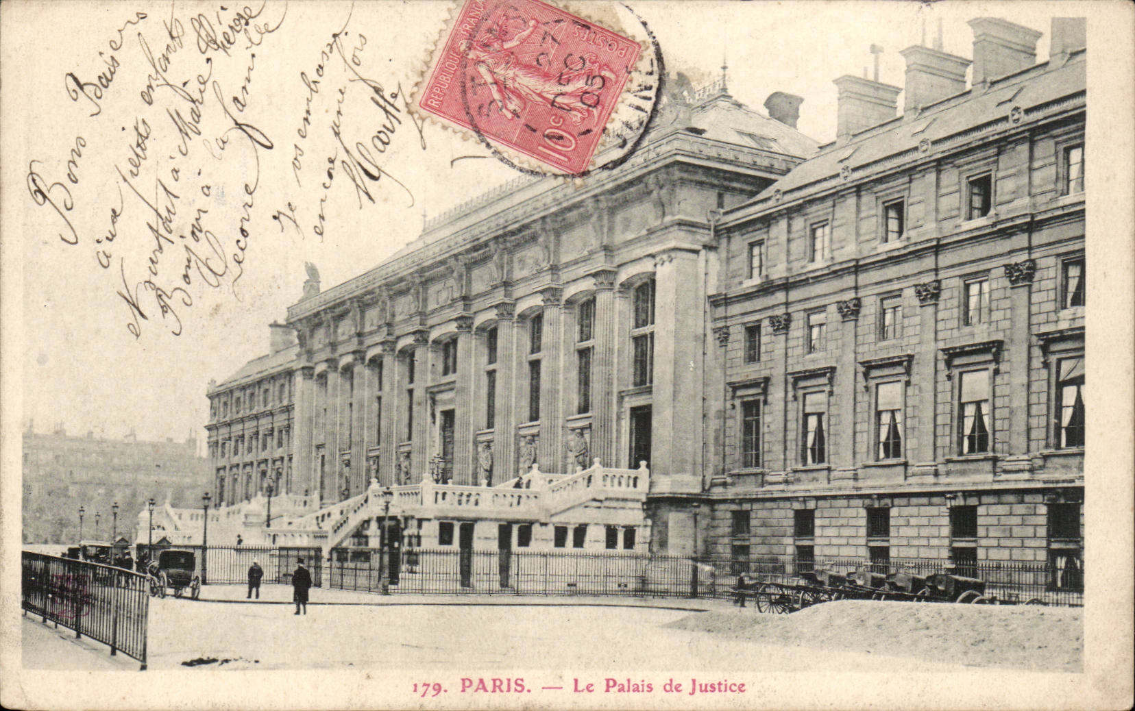 Paris - 1 - Le Palais de Justice - CPA -