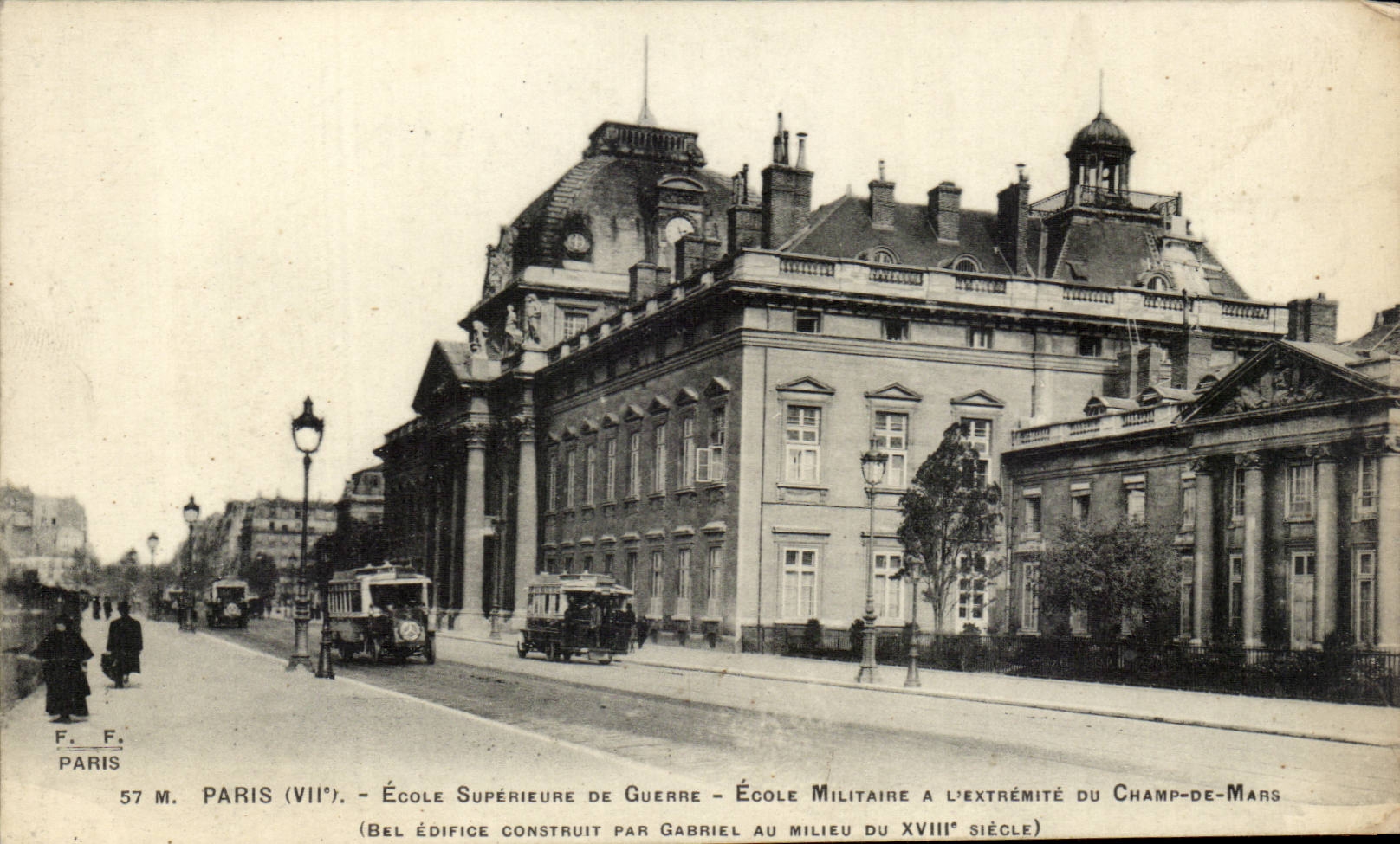 Paris - 7 - University of War - Military academy at the End of the Fields of Mars - - CPA -