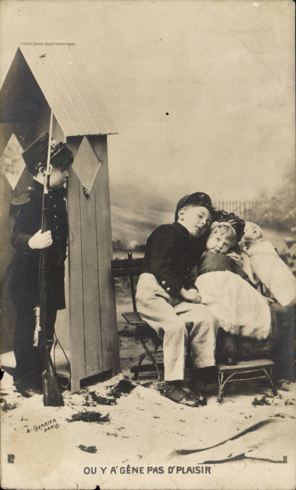 Fantasy - Children - Militaria - Humor - CPA