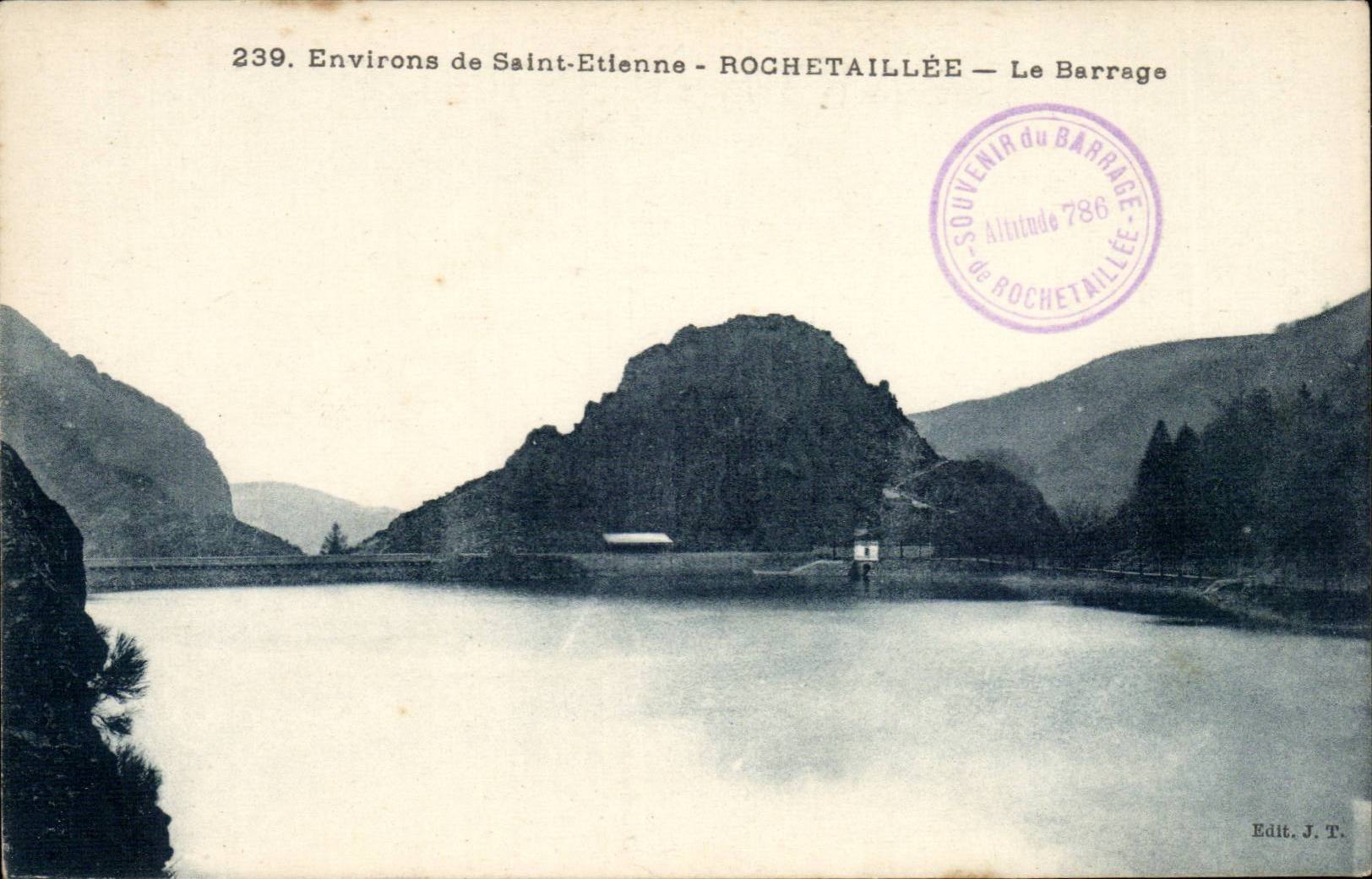 Saint Etienne - Rochetaillee - Stopping - CPA